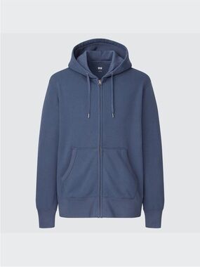 Uniqlo Blue Sweat Full-Zip Hoodie Size 3XL